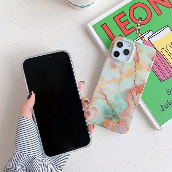 iPhone 12 Case Marble iPhone 12 Pro Case iPhone 12 Pro Max Case Marble - Picture 2 of 6